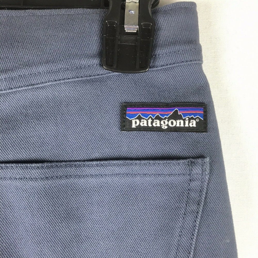 Patagonia Escala Rock Climbing Pants Blue Organic